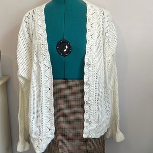 button up cardigan